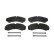 Brake Pad Set, disc brake PREMIER ECO FRICTION FVR1102 Ferodo, Thumbnail 2