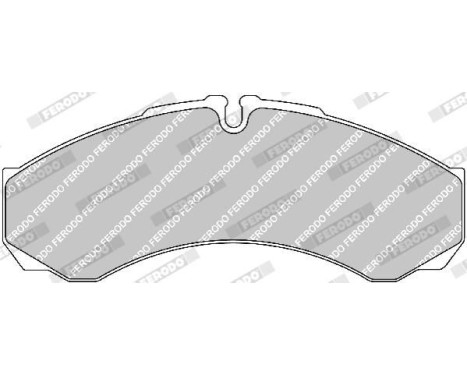 Brake Pad Set, disc brake PREMIER ECO FRICTION FVR1102 Ferodo, Image 4