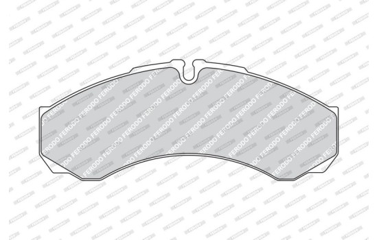 Brake Pad Set, disc brake PREMIER ECO FRICTION FVR1102 Ferodo, Image 3