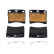 Brake Pad Set, disc brake PREMIER ECO FRICTION FVR1131 Ferodo