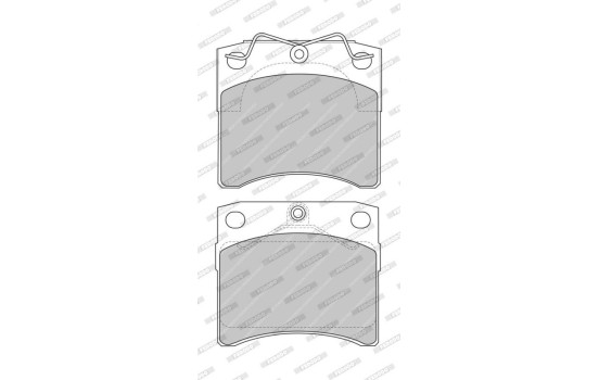 Brake Pad Set, disc brake PREMIER ECO FRICTION FVR1131 Ferodo, Image 3
