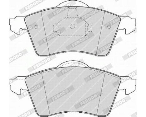 Brake Pad Set, disc brake PREMIER ECO FRICTION FVR1163 Ferodo, Image 5