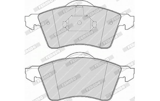 Brake Pad Set, disc brake PREMIER ECO FRICTION FVR1163 Ferodo, Image 5