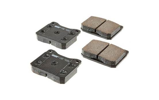 Brake Pad Set, disc brake PREMIER ECO FRICTION FVR129 Ferodo