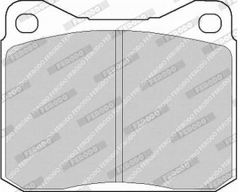 Brake Pad Set, disc brake PREMIER ECO FRICTION FVR129 Ferodo, Image 5