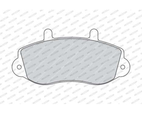 Brake Pad Set, disc brake PREMIER ECO FRICTION FVR1292 Ferodo, Image 4