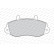 Brake Pad Set, disc brake PREMIER ECO FRICTION FVR1292 Ferodo, Thumbnail 4