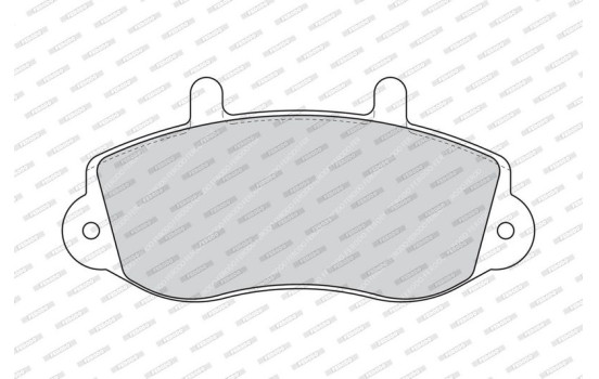 Brake Pad Set, disc brake PREMIER ECO FRICTION FVR1292 Ferodo, Image 4
