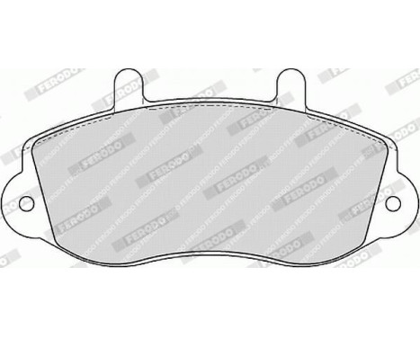 Brake Pad Set, disc brake PREMIER ECO FRICTION FVR1292 Ferodo, Image 5
