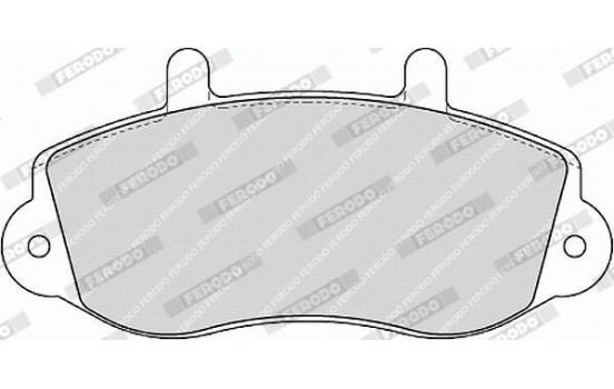 Brake Pad Set, disc brake PREMIER ECO FRICTION FVR1292 Ferodo, Image 5