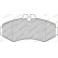 Brake Pad Set, disc brake PREMIER ECO FRICTION FVR1304 Ferodo, Thumbnail 4