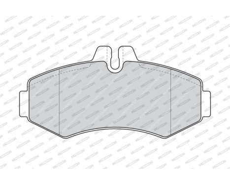 Brake Pad Set, disc brake PREMIER ECO FRICTION FVR1304 Ferodo, Image 3