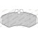 Brake Pad Set, disc brake PREMIER ECO FRICTION FVR1304 Ferodo, Thumbnail 4