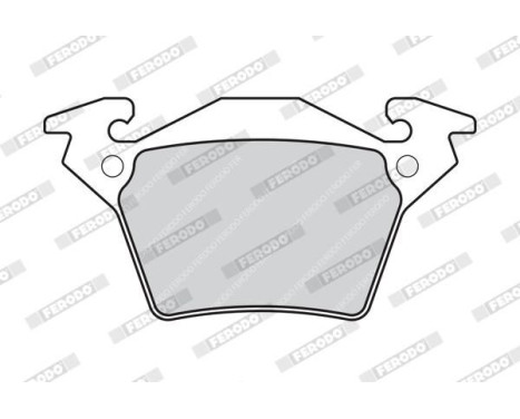 Brake Pad Set, disc brake PREMIER ECO FRICTION FVR1305 Ferodo, Image 4