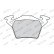 Brake Pad Set, disc brake PREMIER ECO FRICTION FVR1305 Ferodo, Thumbnail 4