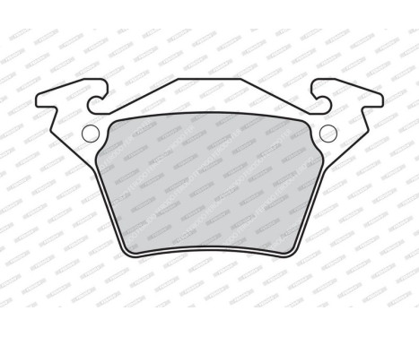 Brake Pad Set, disc brake PREMIER ECO FRICTION FVR1305 Ferodo, Image 3