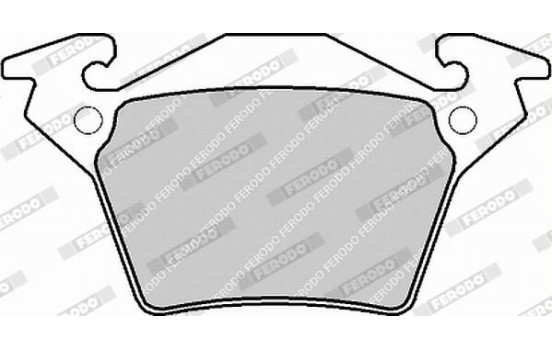 Brake Pad Set, disc brake PREMIER ECO FRICTION FVR1305 Ferodo, Image 4