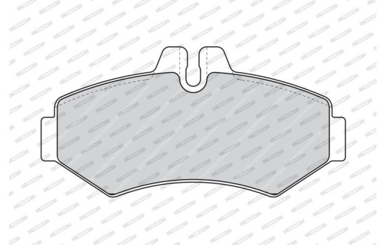 Brake Pad Set, disc brake PREMIER ECO FRICTION FVR1306 Ferodo, Image 4