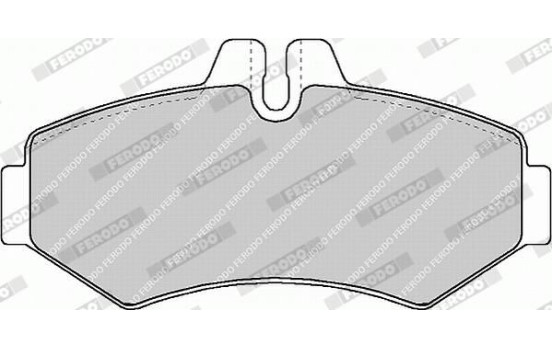 Brake Pad Set, disc brake PREMIER ECO FRICTION FVR1306 Ferodo, Image 5