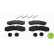 Brake Pad Set, disc brake PREMIER ECO FRICTION FVR1315 Ferodo, Thumbnail 3