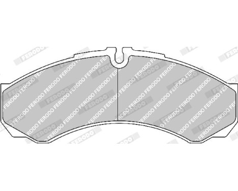 Brake Pad Set, disc brake PREMIER ECO FRICTION FVR1315 Ferodo, Image 4