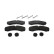 Brake Pad Set, disc brake PREMIER ECO FRICTION FVR1315 Ferodo, Thumbnail 2
