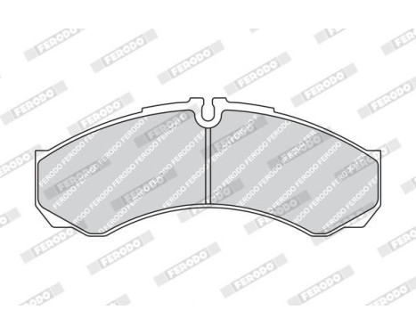 Brake Pad Set, disc brake PREMIER ECO FRICTION FVR1315 Ferodo, Image 3