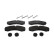 Brake Pad Set, disc brake PREMIER ECO FRICTION FVR1315 Ferodo, Thumbnail 2