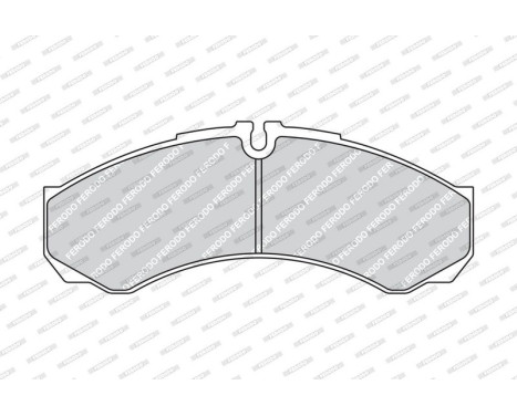 Brake Pad Set, disc brake PREMIER ECO FRICTION FVR1315 Ferodo, Image 3