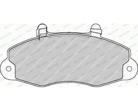 Brake Pad Set, disc brake PREMIER ECO FRICTION FVR1338 Ferodo, Image 4