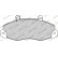 Brake Pad Set, disc brake PREMIER ECO FRICTION FVR1338 Ferodo, Thumbnail 5