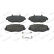 Brake Pad Set, disc brake PREMIER ECO FRICTION FVR1339 Ferodo, Thumbnail 3