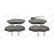Brake Pad Set, disc brake PREMIER ECO FRICTION FVR1396 Ferodo, Thumbnail 4