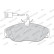 Brake Pad Set, disc brake PREMIER ECO FRICTION FVR1396 Ferodo, Thumbnail 4