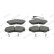 Brake Pad Set, disc brake PREMIER ECO FRICTION FVR1397 Ferodo, Thumbnail 4