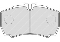Brake Pad Set, disc brake PREMIER ECO FRICTION FVR1405 Ferodo