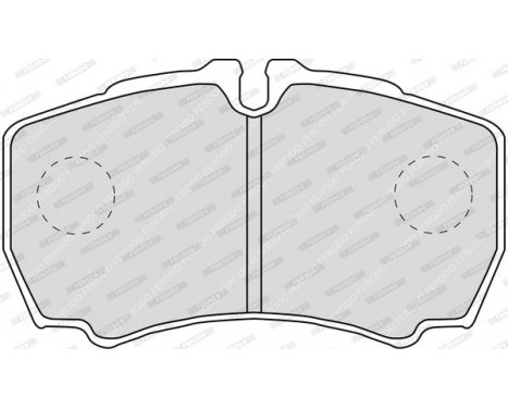 Brake Pad Set, disc brake PREMIER ECO FRICTION FVR1405 Ferodo, Image 2