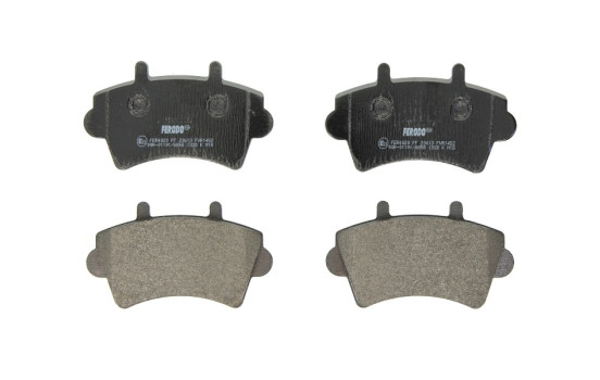 Brake Pad Set, disc brake PREMIER ECO FRICTION FVR1452 Ferodo