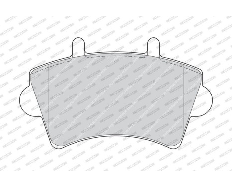 Brake Pad Set, disc brake PREMIER ECO FRICTION FVR1452 Ferodo, Image 3
