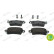 Brake Pad Set, disc brake PREMIER ECO FRICTION FVR1453 Ferodo, Thumbnail 3