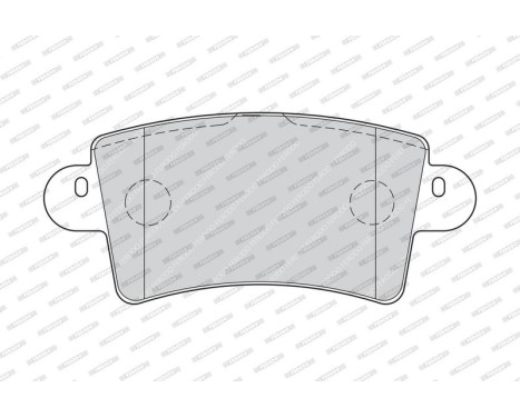 Brake Pad Set, disc brake PREMIER ECO FRICTION FVR1453 Ferodo, Image 3