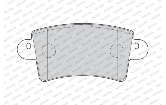 Brake Pad Set, disc brake PREMIER ECO FRICTION FVR1453 Ferodo, Image 3