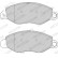 Brake Pad Set, disc brake PREMIER ECO FRICTION FVR1461 Ferodo, Thumbnail 4