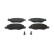 Brake Pad Set, disc brake PREMIER ECO FRICTION FVR1461 Ferodo, Thumbnail 2