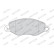Brake Pad Set, disc brake PREMIER ECO FRICTION FVR1461 Ferodo, Thumbnail 3