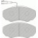 Brake Pad Set, disc brake PREMIER ECO FRICTION FVR1478 Ferodo, Thumbnail 2