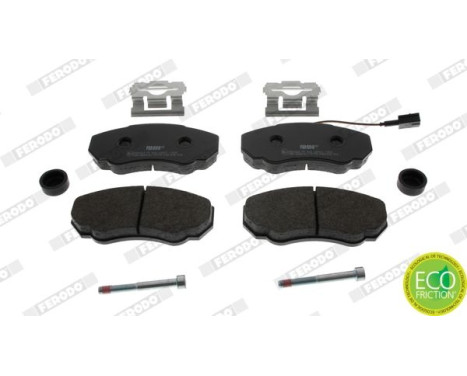 Brake Pad Set, disc brake PREMIER ECO FRICTION FVR1478 Ferodo, Image 3