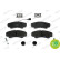 Brake Pad Set, disc brake PREMIER ECO FRICTION FVR1479 Ferodo, Thumbnail 4