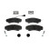 Brake Pad Set, disc brake PREMIER ECO FRICTION FVR1479 Ferodo, Thumbnail 4