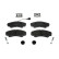 Brake Pad Set, disc brake PREMIER ECO FRICTION FVR1479 Ferodo, Thumbnail 3